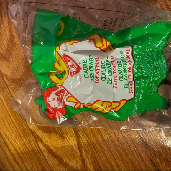 Claude the Crab Mini TY Beanie Baby - McDonald’s - Picture 1 of 3